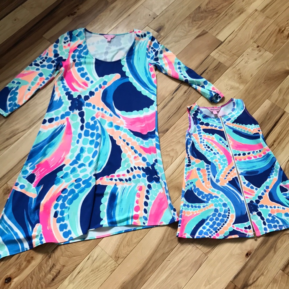 Mommy & Me Lilly Pulitzer dress set.